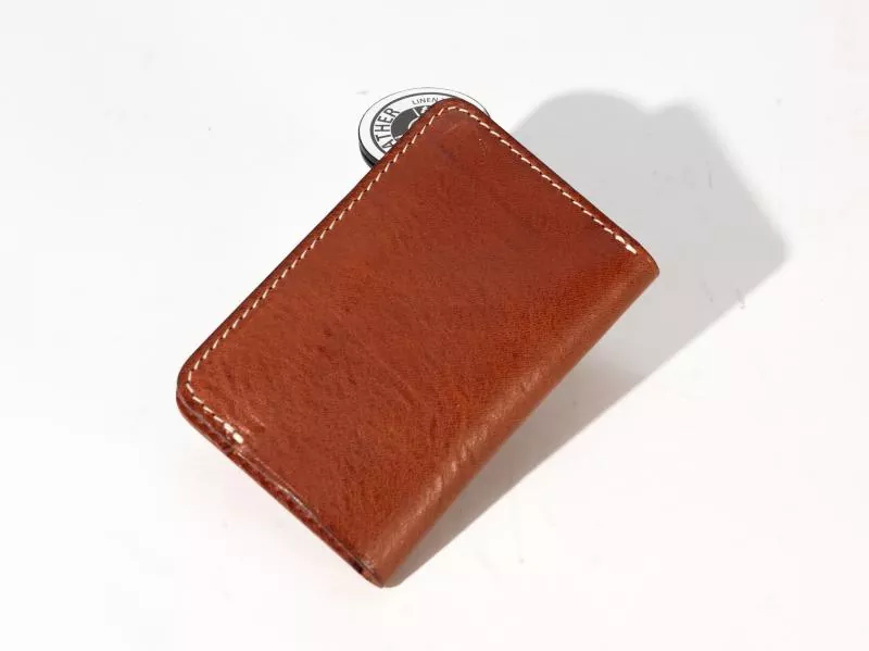 Retro Trend Returns handmade stitched genuine Lether short wallet, नवीन शहर आवडते, गुणवत्ता आणि व्यावहारिकता यांचा मेळ